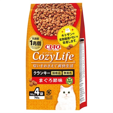 *こまめ*さか専用S120⭐ イージーライフ(Easy Life) ガルバ ダ Cozy Life コージーライフ クランキー 190g×4袋 チャオ CIAO いなば