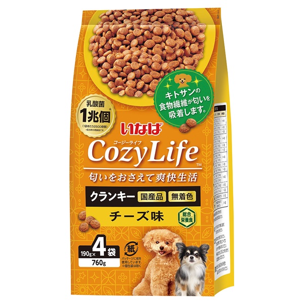 Cozy Life コージーライフ クランキー 190g×4袋 チャオ CIAO いなば