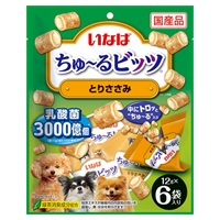 いなば ちゅ～るビッツ とりささみ 12g×6袋 いなばペットフード(12g×6袋)