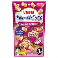 いなば ちゅ～るビッツ とりささみ さつまいも入り 12g×3袋 いなばペットフード(12g×3袋)