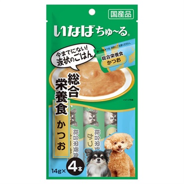 いなば ちゅ～る 総合栄養食 かつお 14g×4本 いなばペットフード