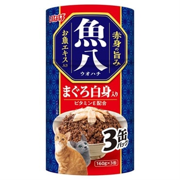いなば 魚八 まぐろ白身入り 160g×3缶 いなばペットフード