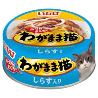 いなば わがまま猫 しらす入り かつお・まぐろ 115g いなばペットフード(115g)
