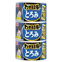 いなば わがまま猫 とろみ まぐろ かつお節入り 140g×3缶 いなばペットフード(140g×3缶)