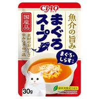 CIAO スープ まぐろスープ まぐろ・しらす入り 30g チャオ いなばペットフード(30g)