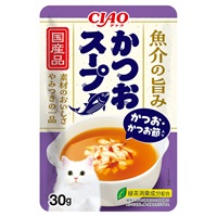CIAO スープ かつおスープ かつお・かつお節入り 30g チャオ いなばペットフード(30g)