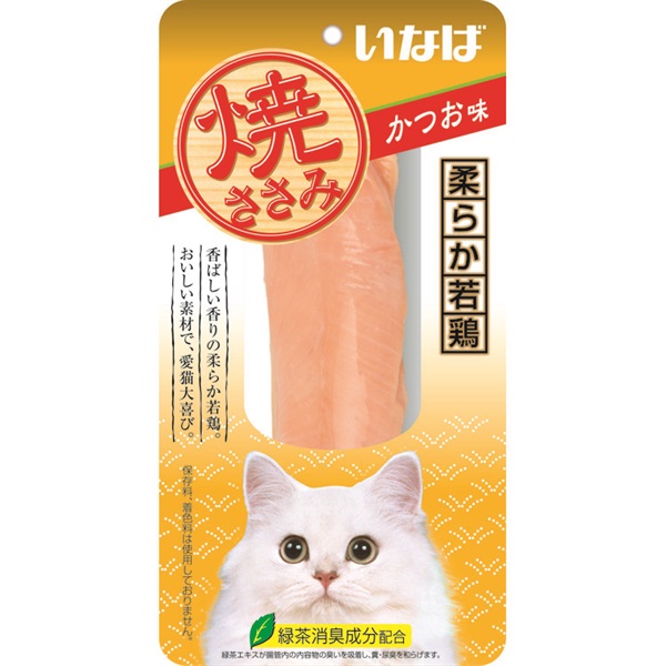 焼ささみ 1本 いなば いなばペットフード(かつお味)
