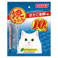 いなば 焼ささみ ほたて海鮮味 10本 いなばペットフード(10本)