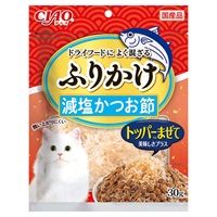 CIAO ふりかけ 減塩かつお節 30g チャオ いなばペットフード(30g)