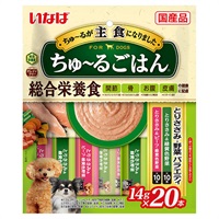 いなば ちゅ～るごはん とりささみ・野菜バラエティ 14g×20本 いなばペットフード(14g×20本)