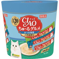 ＣＩＡＯちゅーるグルメ１４ｇｘ１２０本(かつお海鮮バラエティ)