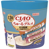 ＣＩＡＯちゅーるグルメ１４ｇｘ１２０本(毛玉配慮まぐろ海鮮バラエティ)