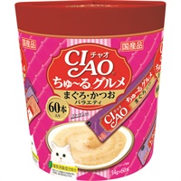 28 CIAO ちゅ～るグルメ まぐろバラエティ 6箱 360本 CIAOちゅーるグルメ14g×60本 | イオンスタイルオンライン 衣料品