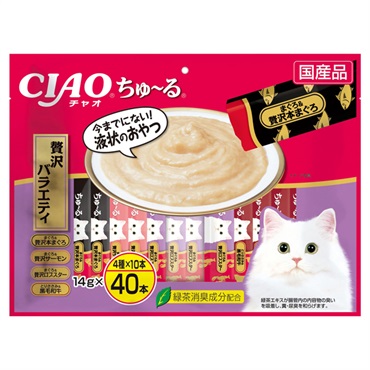 CIAO ちゅ～る 贅沢バラエティ 14g×40本 チャオ いなばペットフード