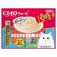 CIAO ちゅ～る シーフードバラエティ 14g×40本 チャオ いなばペットフード(14g×40本)