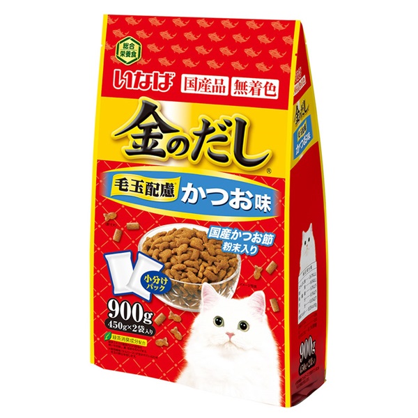 いなば 金のだし ドライ かつお味 900g いなばペットフード(900g)