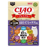 CIAO プレミアム かつお節入り ほたてミックス味 200g チャオ いなば