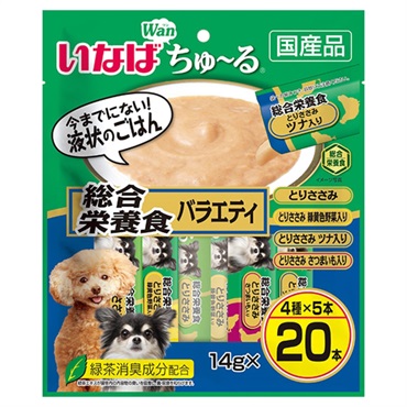 いなば ちゅ～る 総合栄養食 バラエティ 14g×20本 いなばペットフード