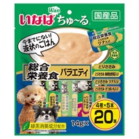 いなば ちゅ～る 総合栄養食 バラエティ 14g×20本 いなばペットフード(14g×20本)