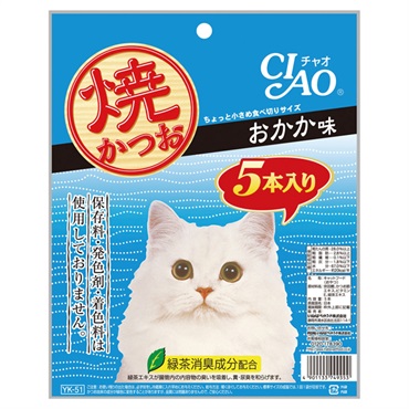 CIAO 焼かつお おかか味 5本 チャオ いなばペットフード
