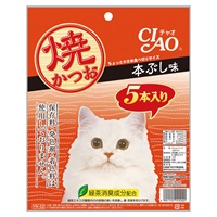 CIAO 焼かつお 本ぶし味 5本 チャオ いなばペットフード(5本)