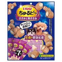 いなば ちゅるビ～ ささみと焼ささみ 皮膚の健康配慮 10g×7袋 いなばペットフード(10g×7袋)