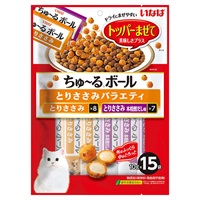 いなば ちゅ～るボール とりささみバラエティ 10g×15袋 いなばペット