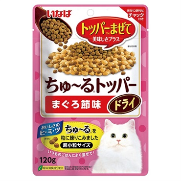 いなば ちゅ～るトッパードライ まぐろ節味 120g いなばペットフード