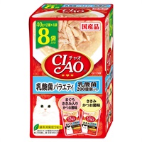 CIAO パウチ 乳酸菌バラエティ 40g×8袋 チャオ いなばペットフード(40g×8袋)