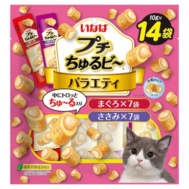 いなば プチちゅるビ～ バラエティ 10g×14袋 いなばペットフード