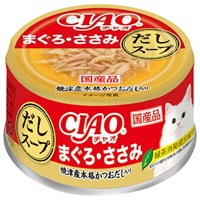 CIAO だしスープ まぐろ・ささみ 75g チャオ CIAO いなばペットフード(７５ｇ)