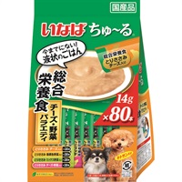 ちゅ～る 総合栄養食 14g×80本 いなば いなばペットフード(チーズ・野菜)