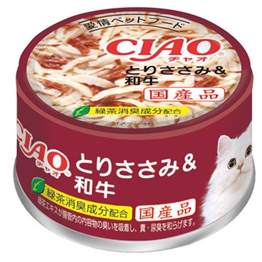 チャオ とりささみ&和牛 85g チャオ CIAO いなばペットフード
