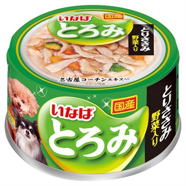 いなば とろみ とりささみ 野菜入り 80g いなばペットフード | イオン