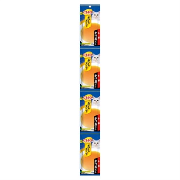 CIAO だしスープ 本格かつおだし 4連パック 35g×4袋 チャオ いなばペットフード
