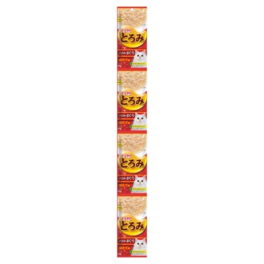CIAO とろみ プチ ささみ・まぐろ ほたて味 4連パック 35g×4袋 チャオ いなばペットフード