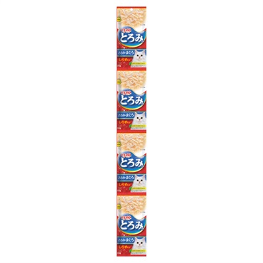 CIAO とろみ プチ ささみ・まぐろ しらす入り 4連パック 35g×4袋