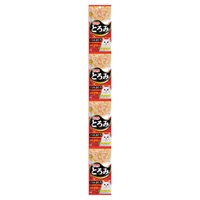 CIAO とろみ プチ ささみ・まぐろ かにかま入り 4連パック 35g×4袋 チャオ いなばペットフード(35g×4袋)