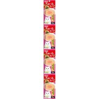 CIAO ちゅ～るスープ 乳酸菌2000億個 35g×4袋 チャオ CIAO いなばペットフード(ささみサーモン)