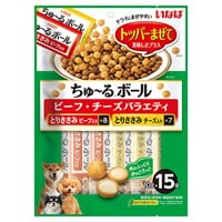 いなば ちゅ～るボール ビーフ・チーズバラエティ 10g×15袋 いなばペットフード(10g×15袋)