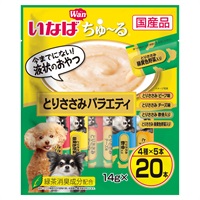いなば ちゅ～る とりささみバラエティ 14g×20本 いなばペット