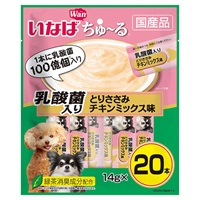 いなば ちゅ～る 乳酸菌入り とりささみ チキンミックス味 14g×20本 いなばペットフード(14g×20本)