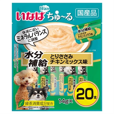 いなば ちゅ～る 水分補給 とりささみ チキンミックス味 14g×20本 いなばペットフード