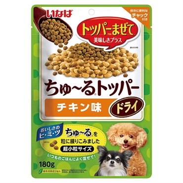 いなば ちゅ～るトッパー ドライ チキン味 180g いなばペットフード