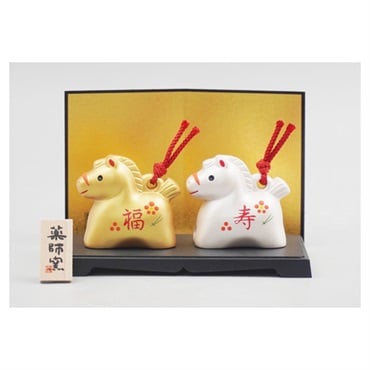 彩耀招福寿々午 福寿・金銀土鈴 正月 2026 迎春 | イオンスタイル