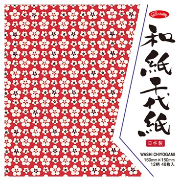 和紙千代紙 150ミリ