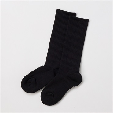 上履きソックス ハイソックス丈 13cm-15cm 16cm-18cm 19cm-21cm 22cm-24cm 子供(ブラック-13-15cm)