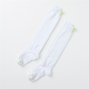 スポーツソックス２足組 19-21/22-24cm キッズ(ホワイト-19-21cm)