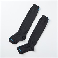 スポーツソックス２足組 19-21/22-24cm キッズ(ブラック-19-21cm)