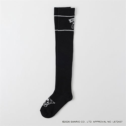 サンリオキャラクターズ ＜クロミ＞ オーバーニーソックス 19-24cm キッズ 女の子